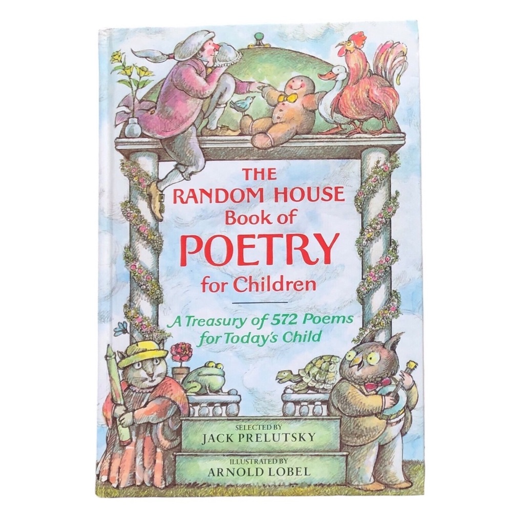 Vintage 1983 The Random House Book of Poetry for Children Hardcover Book